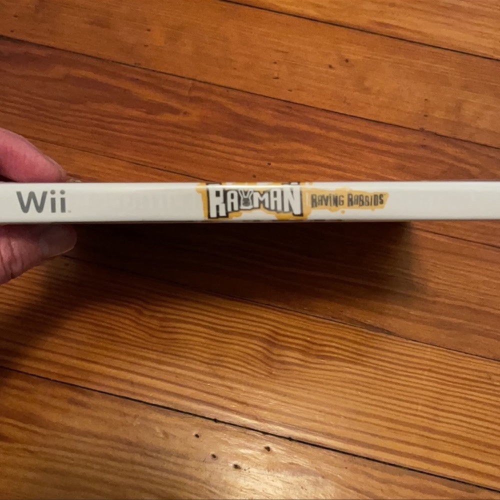 Wii Rayman Raving Rabbids Game NWT - Picture 5 of 6